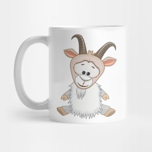 Goat Cute Kawaii Cartoon Mug